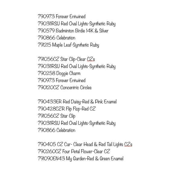 Pandora Curated Ruby Red Bracelet - Picture 11 of 11